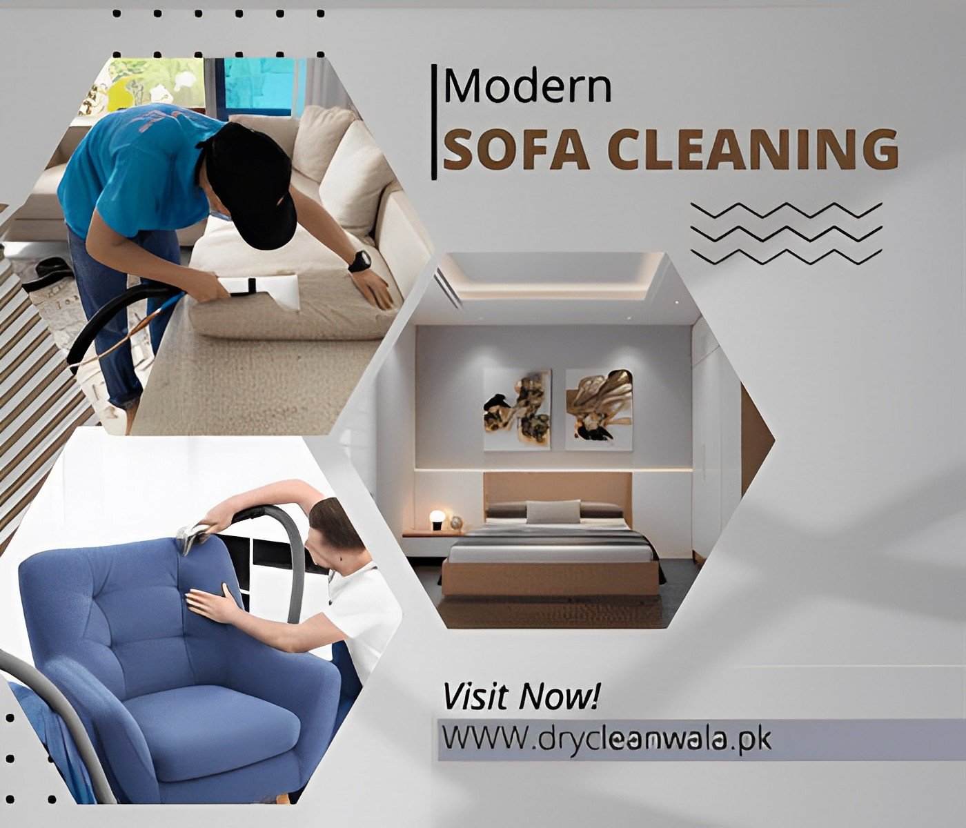 DryCleanWala 11 Modern Sofa Cleaning
